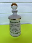 Old Fitzgerald Vintage Porcelain Decanter Bourbon Bottle 1968  empty 