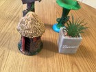 Gnome Home Fairy Garden Accessory Ornaments 4 Pieces