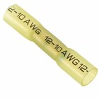 Us Heat Shrink Butt Wire Crimp Connectors Terminal Yellow 12-10 Gauge 50-1000pcs