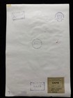 Pablo Picasso Drawing And Painting On Old Paper Signed Stamped Vintage