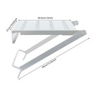 Ladder Platform Accessory Heavy Duty Work Stand System Accessories Holds Silver