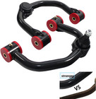 2pcs For F-150 Front Upper Control Arms  Tubular Suspension 2 -4  Lift Pu Bushin