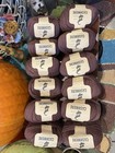 Lunxing Purple Merino Wool cashmere Yarn Worsted 4 Skein Lot Crochet Knit