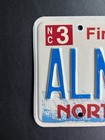 2013 North Carolina License Plate Aln-8519 