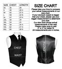 Xs-6xl Men s Paisley Formal Tuxedo Vest  Tie   Hankie Set  Wedding  Prom  Cruise