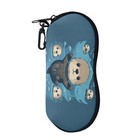 Glasses Cases For Eyeglasses Soft Women Kids Youth Sea Otter 4