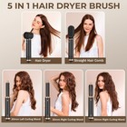 Blow Dryer Brush 5 In 1 Negative Ion Hair Dryer Brush Air Styler Curling Wrap