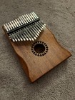 17-key Wooden Kalimba Thumb Piano Ca-17b W  Tuning Hammer   Carrying Bag