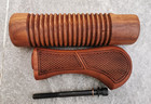 Wood Stock    Forend Grips For Mossberg 590 Shockwave 12 Ga  Walnut Oil Finish