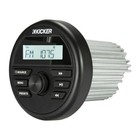 Kicker Kmc2 Marine Stereo Receiver  2x 6 5  150w Speaker  Wire  bulk Packaging 
