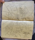 March 1954 Crockett  Texas Telephone Book   Yellow Pages   Map Of Crockett 