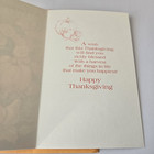 Vintage Thanksgiving Card A Thanksgiving Wish For Some Special People