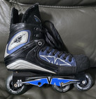 Mission Rl Violator Inline Hi-low Hockey Skate  Size 10d  Nice Condition Read