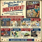 The Lost Skills Of Independence - Hardcover  Spiral Bound  Colored Illustrations