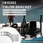 Replace For Minn Kota 1810302 Talon Adapter Bracket - Sandwich Style - Port Side