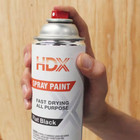 10 Oz  All Purpose Flat Black Spray Paint - No Ship To California