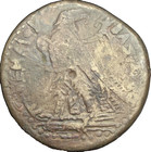 Ancient Greek Bronze Coin  Ptolemy Iii Euergetes 246-222 B c  Tetrobol  Huge 