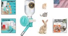 Leak-proof Water Feeder For Rabbits  Chinchillas   Toy Dogs - 10 2 Oz Capacity