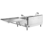 40 Lb  Liquid Propane   Flat Bottom Countertop Funnel Cake   Donut Fryer