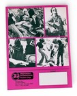 Angels  Wild Women Promo Brochure 1972 Al Adamson Director Sexy Biker Chicks Vtg