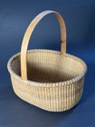 Vintage Nantucket Handwoven Basket