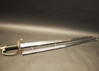 Antique Style 1860 Light Cavalry Saber Carbon Steel Sword Union Us