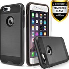 For Iphone 7   8   8 Plus Case Phone Cover Shockproof   Tempered Glass Protector