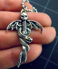 Motley Crue Necklace Stainless Chain Dr Feelgood Sword Pendant Vintage But New 