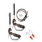 Bashlin Aluminum Climbers W Regular Pole Gaffs  1 5 8  
