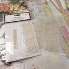Huge Misc 3 Lb Lot  Unused Stickers Letters Animals Glitter 3d Wood Flowers More