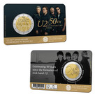 Ireland 2 Euro 2026 Rock Band U2 Coincard