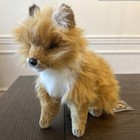 Hansa  6996 Sitting Fox Realistic Small Plush Stuffed Animal  9    Pre-owned W tag