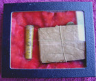 Original Civil War Artillery Ten Second Paper Time Fuse W pack