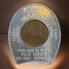 1950 Souvenir Good Luck Token Coin Encased Wheat Penny 326