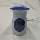 Hilife Handheld Corded Garment Steamer  Portable Refillable  White blue