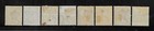Grenada Scott  39-46 1895-99 Victoria Wmk 2- Mint Hinged  2d Used  Not Counted 