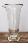 Antique Whitall Tatum Co Glass Conical Graduated Darkroom Beaker- 32 Oz