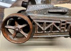 Arcade No  400 Cast Iron Military Tank Toy Usa Original Paint Wwi Rhomboid