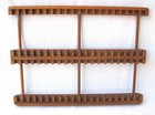 Vintage Kalmar Designs Mcm Mid Century Modern Teak Wood Cd Holder 40 Slot