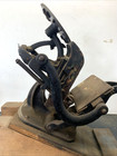 Antique 3x5 Letterpress Printing Press Cast Iron Tabletop No Rollers