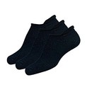  T Max Cushion Tennis Rolltop Socks Large Black  3 Pair Pack 