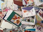 Huge  Greeting Card   Envelopes Lot   14 Lbs Greeting Cards Mixed Lot Unused