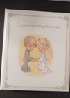 Hallmark precious Wedding Memories Album precious Moments refillable 3 Ring new