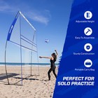 Volleyball Training Equipment Practice Net Station For Hitting Serving Practice