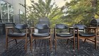 Set Of 4 Mid-century Modern Vintage Murphy Miller Chairs