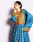 1879 s Vintage Embroidered Hand Made  Afghan Folk  Tribal Dress  3 Pcs 