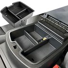 Tacorbo Center Console Organizer Tray For 2007-2014 Gmc Sierra 2500 3500 Balck