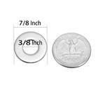 3 8  X 7 8  Stainless Flat Washer 18-8  304  Steel 0 875 Inches 