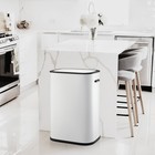 13 Gal Automatic Sensor Trash Can touchless Stainless Steel  Garbage Bin