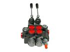 2 Spool Hydraulic Direction Control Valve Open Center 13 Gpm 3600 Psi New     